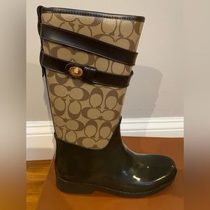 never worn rain boots